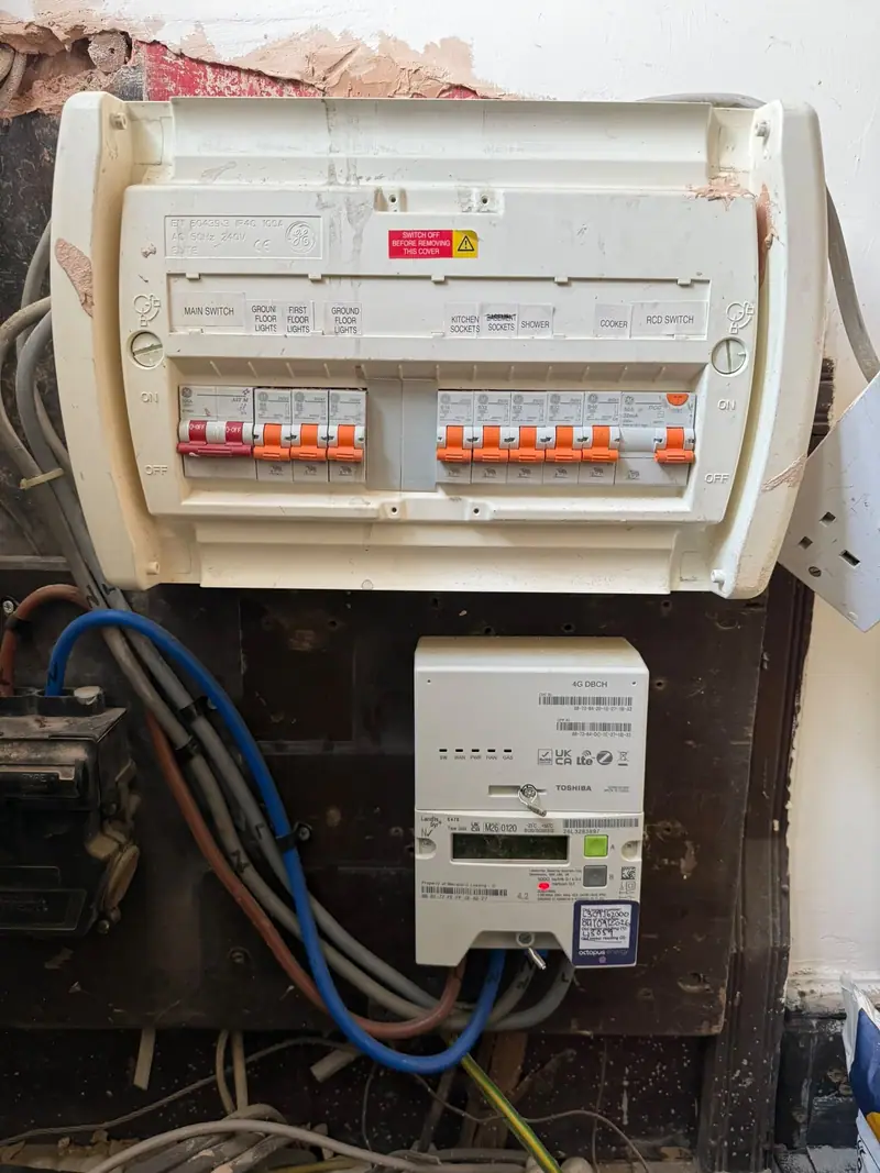 The old GE board it replaced